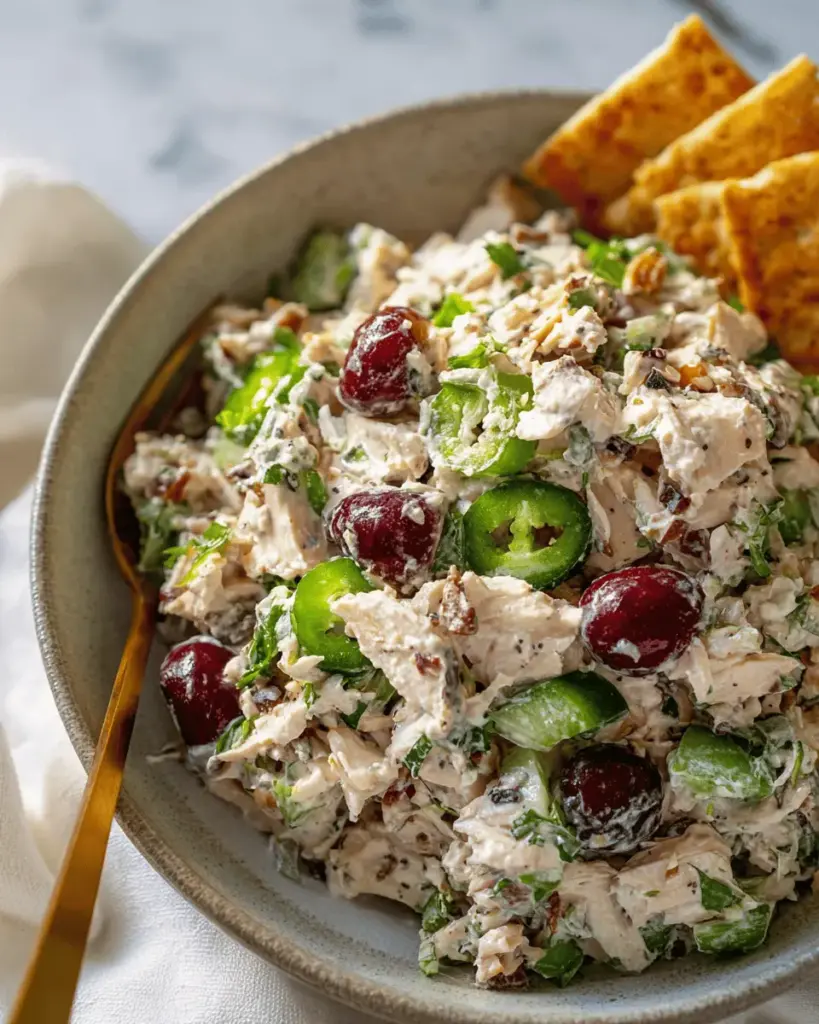 Cherry Jalapeno Chicken Salad