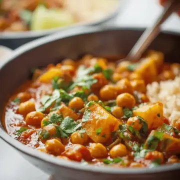 Chickpea and Potato Curry