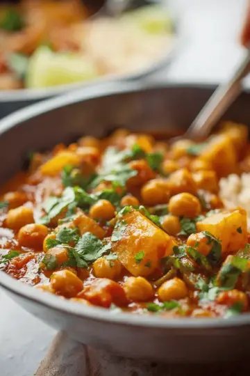 Chickpea and Potato Curry