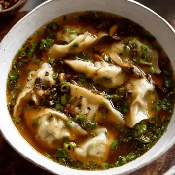 Embarrassingly Easy Potsticker Soup.