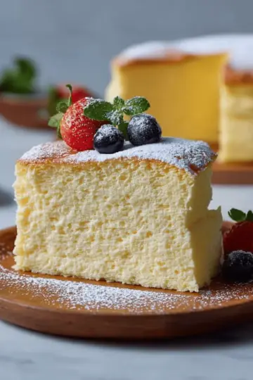 Fluffy Japanese Cheesecake