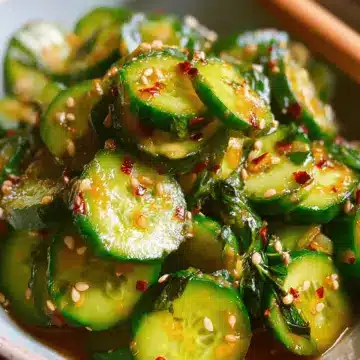 Easy Asian Cucumber Salad