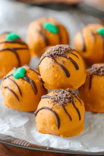 Pumpkin Oreo Balls