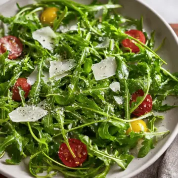 Arugula Salad with Lemon Vinaigrette