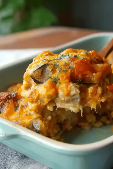 Cheesy Eggplant Casserole