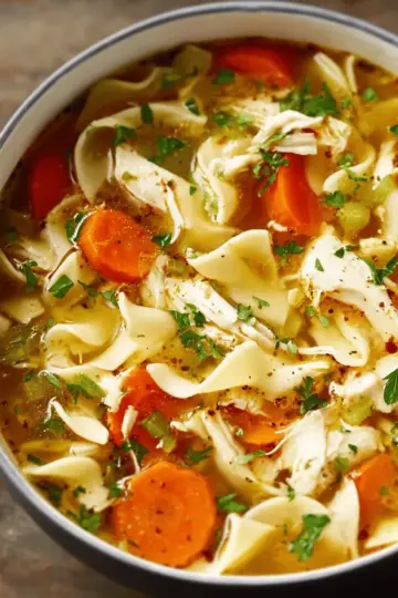 Homemade Chicken Noodle Soup