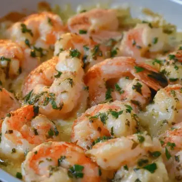 Shrimp Scampi Pasta Bake