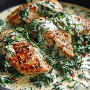 Creamy Spinach Chicken