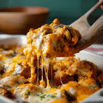 Cheesy Eggplant Casserole