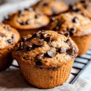 Brown Butter Chocolate Chip Muffins