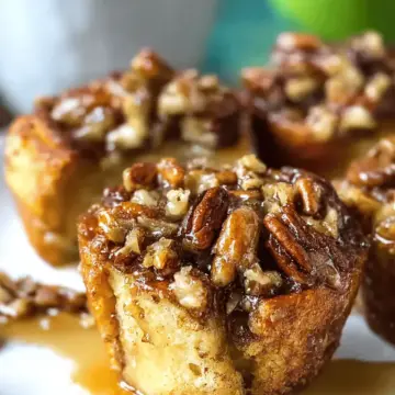 Apple Pecan French Toast Cups