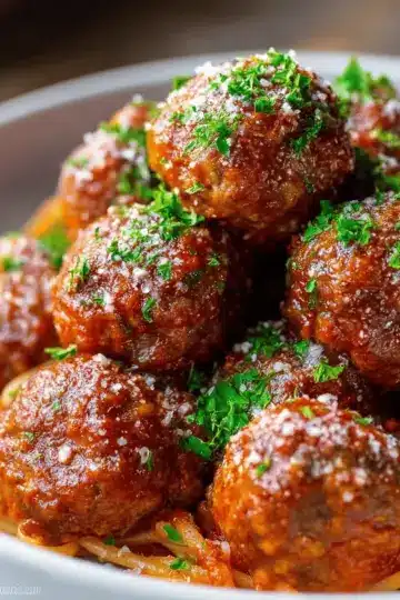 Melt-In-Your-Mouth Italian Meatballs