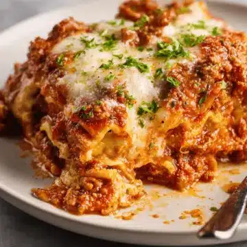 Easy Lasagna Recipe (No Boil Noodles)