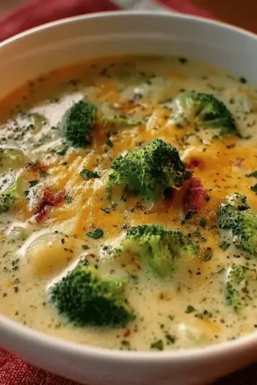 Potato, Broccoli and Cheese Soup