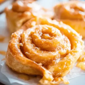 The Best Glazed Orange Sweet Rolls