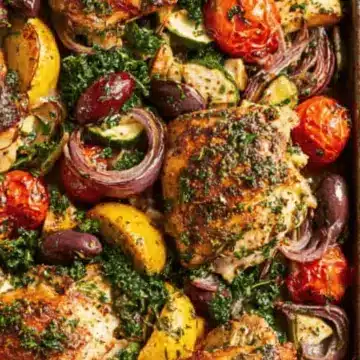 Greek Sheet-Pan Chicken