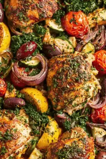 Greek Sheet-Pan Chicken