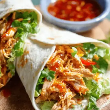 Sweet Chili Chicken Wraps