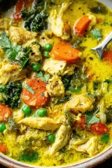 Anti Inflammatory Turmeric Chicken Soup