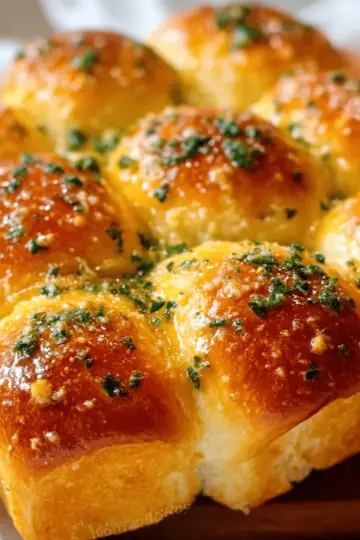 Garlic Butter Dinner Rolls