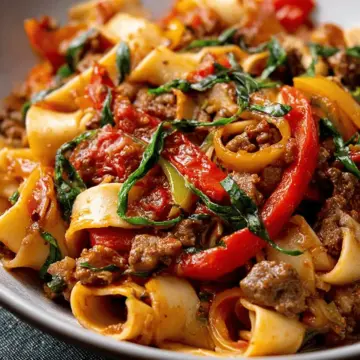 Italian Drunken Noodles