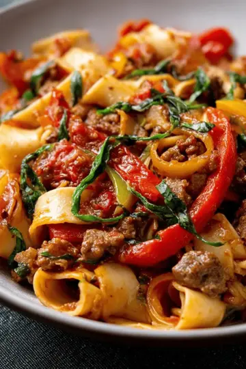 Italian Drunken Noodles