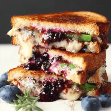 Blueberry Grilled Cheese