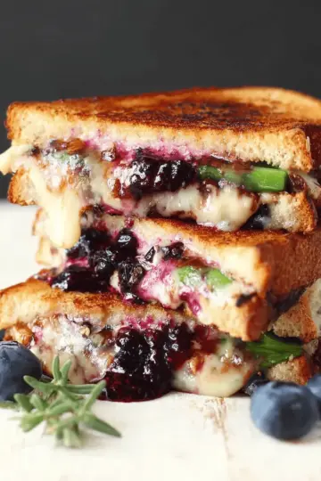 Blueberry Grilled Cheese