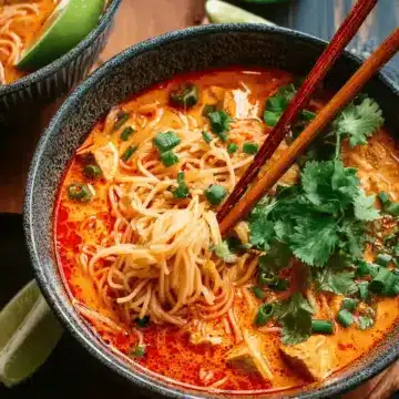 Thai Red Curry Noodle Soup