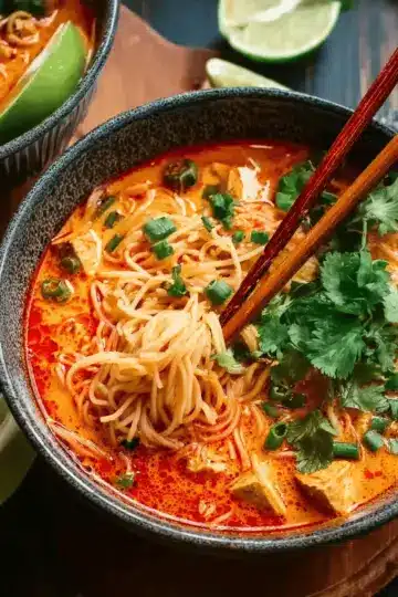 Thai Red Curry Noodle Soup