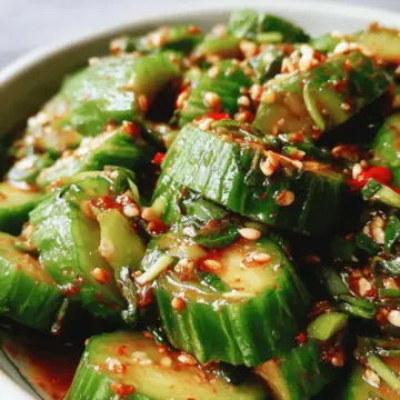 Spicy Asian Cucumber Salad