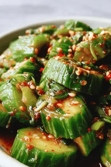 Spicy Asian Cucumber Salad