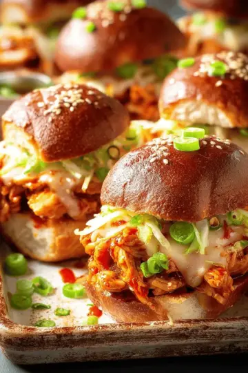 Jimmy’s Bang Bang Chicken Sliders