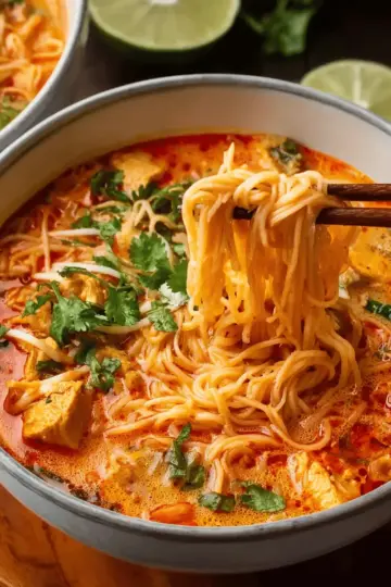 Thai Red Curry Noodle Soup