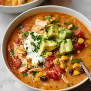 Easy Chicken Taco Soup