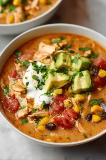 Easy Chicken Taco Soup