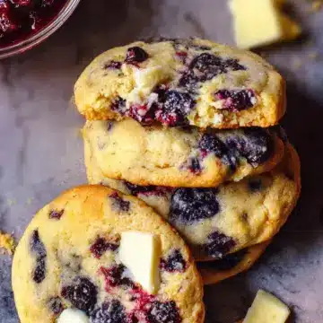 Lemon Blueberry Cookies