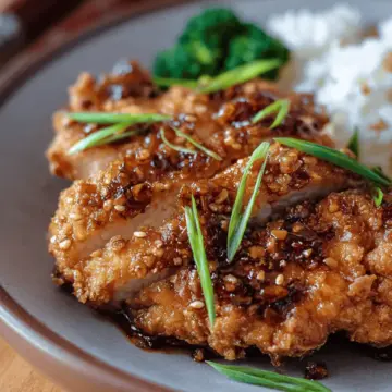 Double Crunch Honey Garlic Chicken
