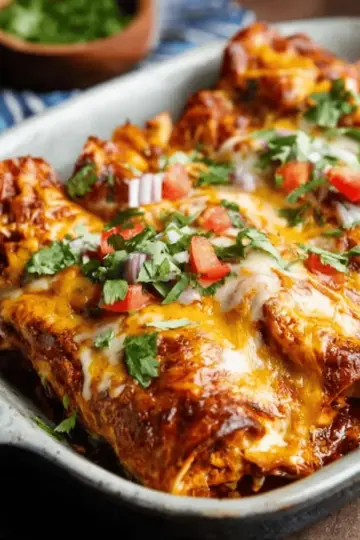 Easy Chicken Enchiladas