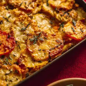 Sheet-Pan Root Vegetable Gratin