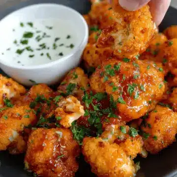Air Fryer Cauliflower Wings
