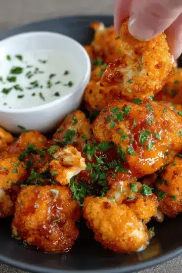 Air Fryer Cauliflower Wings