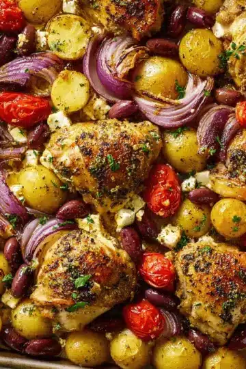 Sheet Pan Greek Chicken