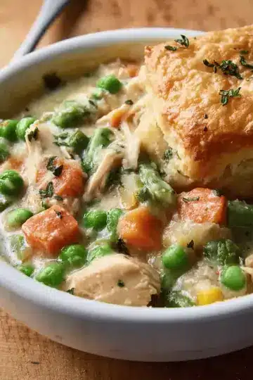 Slow Cooker Chicken Pot Pie Stew