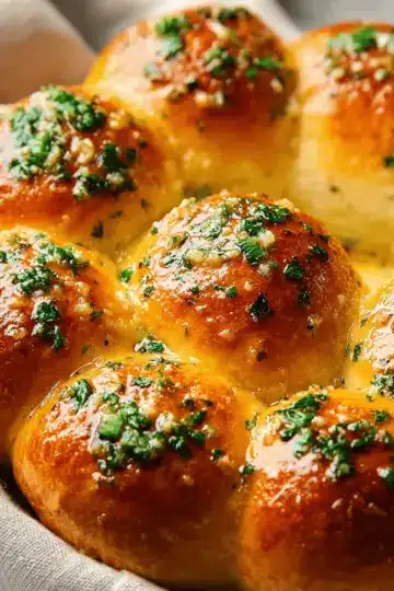 Garlic Butter Dinner Rolls