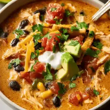 Easy Chicken Taco Soup
