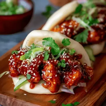 Korean Chicken Bao