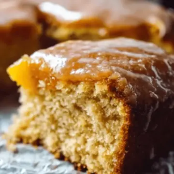 Brown Sugar Peach Cake