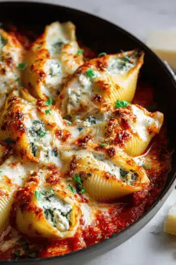 The Best Easy Ricotta Stuffed Shells