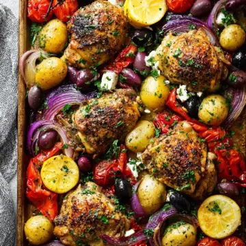 Greek Sheet Pan Chicken